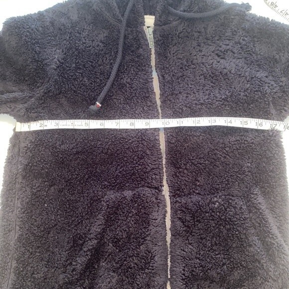 Roxy full zip fuzzy hoodie, Size Large - Picture 10 of 10